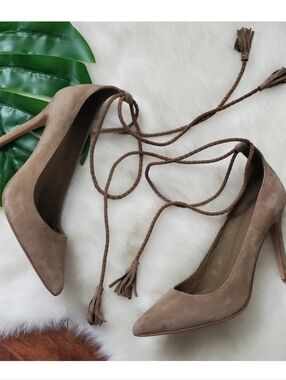 Joie Angelynn Suede Heels Size 6.5